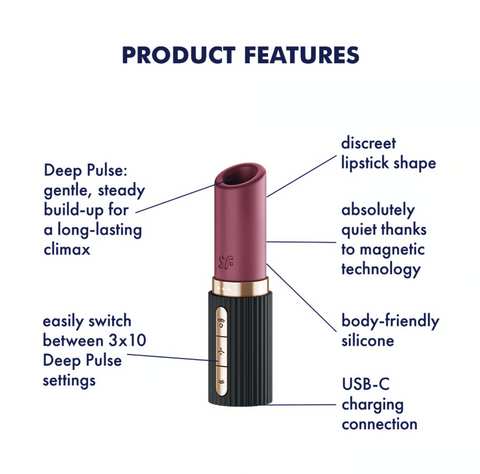 Satisfyer Deep Kiss – Deep Pulse Vibrator - Image 4