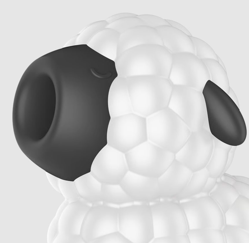 Satisfyer Dreamy Sheep - Double Air Pulse Vibrator - Image 2