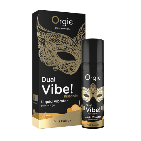 Orgie Dual Vibe - Kissable Liquid Vibrator - Pina Colada