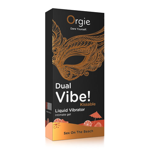 Orgie Dual Vibe - Kissable Liquid Vibrator - Sex On The Beach - Image 4