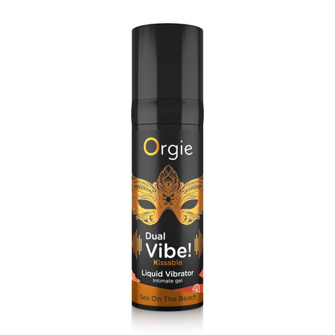 Orgie Dual Vibe - Kissable Liquid Vibrator - Sex On The Beach - Image 3