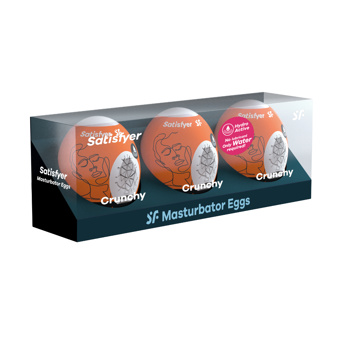 Satisfyer 3er Set Crunchy - Orange
