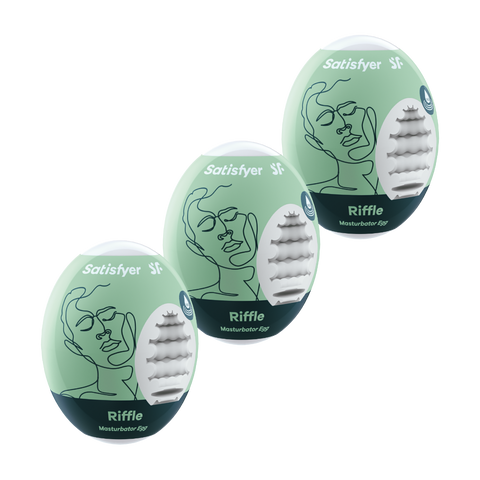 Satisfyer 3er Set Riffle - Light Green - Image 2