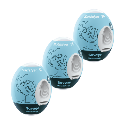 Satisfyer 3er Set Savage - Light Blue - Image 2