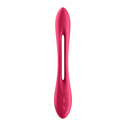 Satisfyer Elastic Joy Red Bendable Multi Vibrator - Image 2