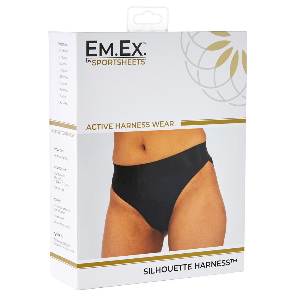 Em.Ex Active Harness Wear - Silhouette XXXL by Sportsheets - Image 4
