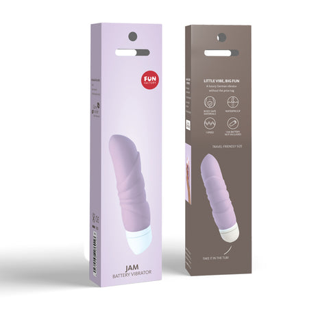 Fun Factory Jam - Pastel Lilac - Mini Vibrator - Image 4