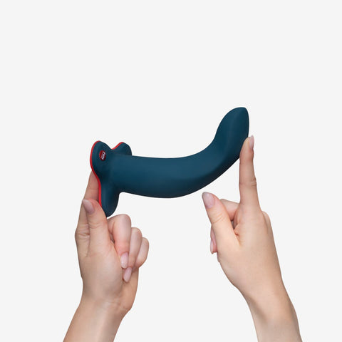Fun Factory Limba Flex L Dildo - Velvet Blue - Image 4