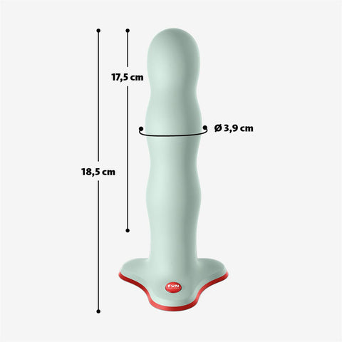 Fun Factory Bouncer Dildo - Sage Green - Image 3