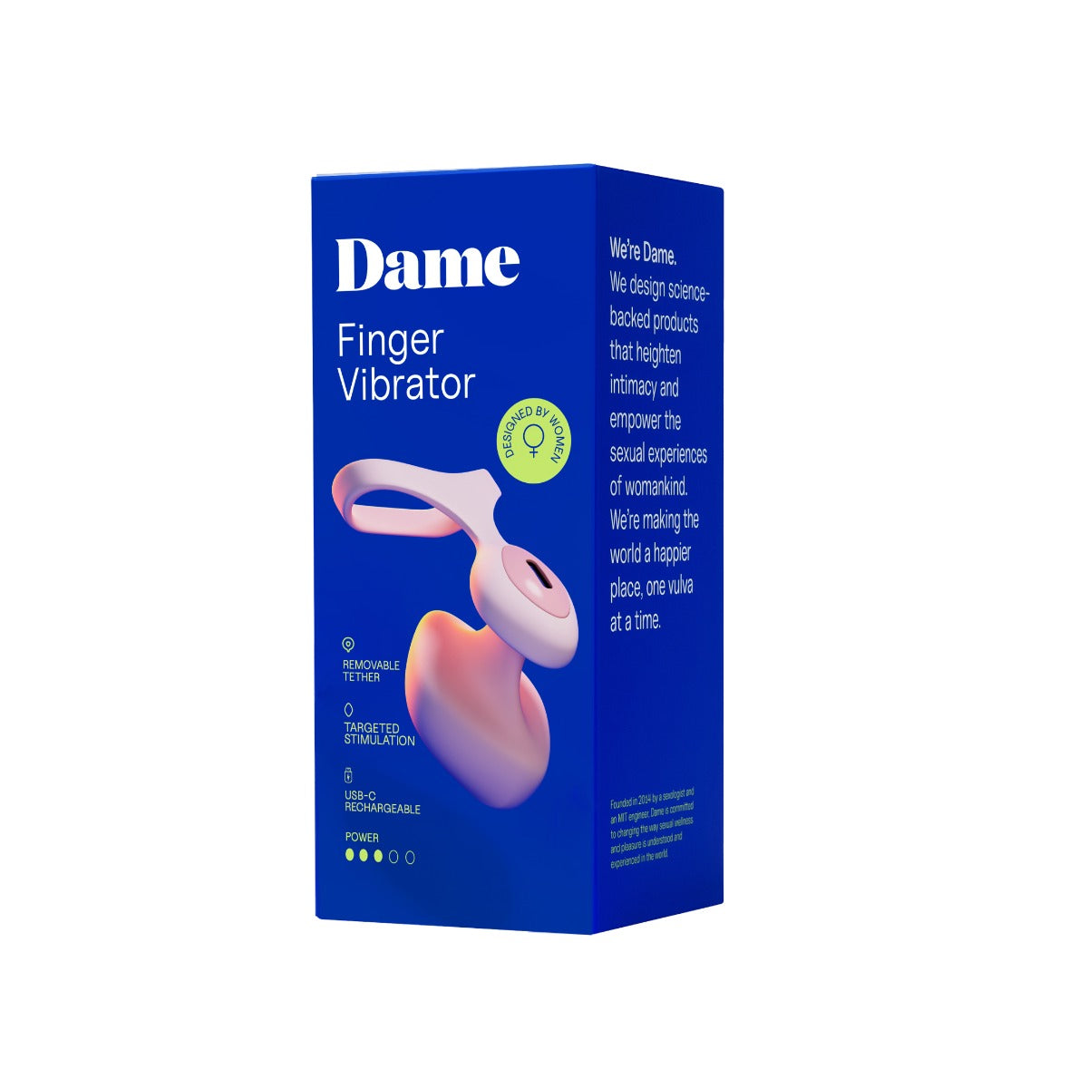 DAME - Fin 2.0 Finger Vibrator - Quartz - Image 4