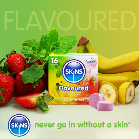 Skins Condoms Flavours Assorted FOIL (BAG 500) - Image 3