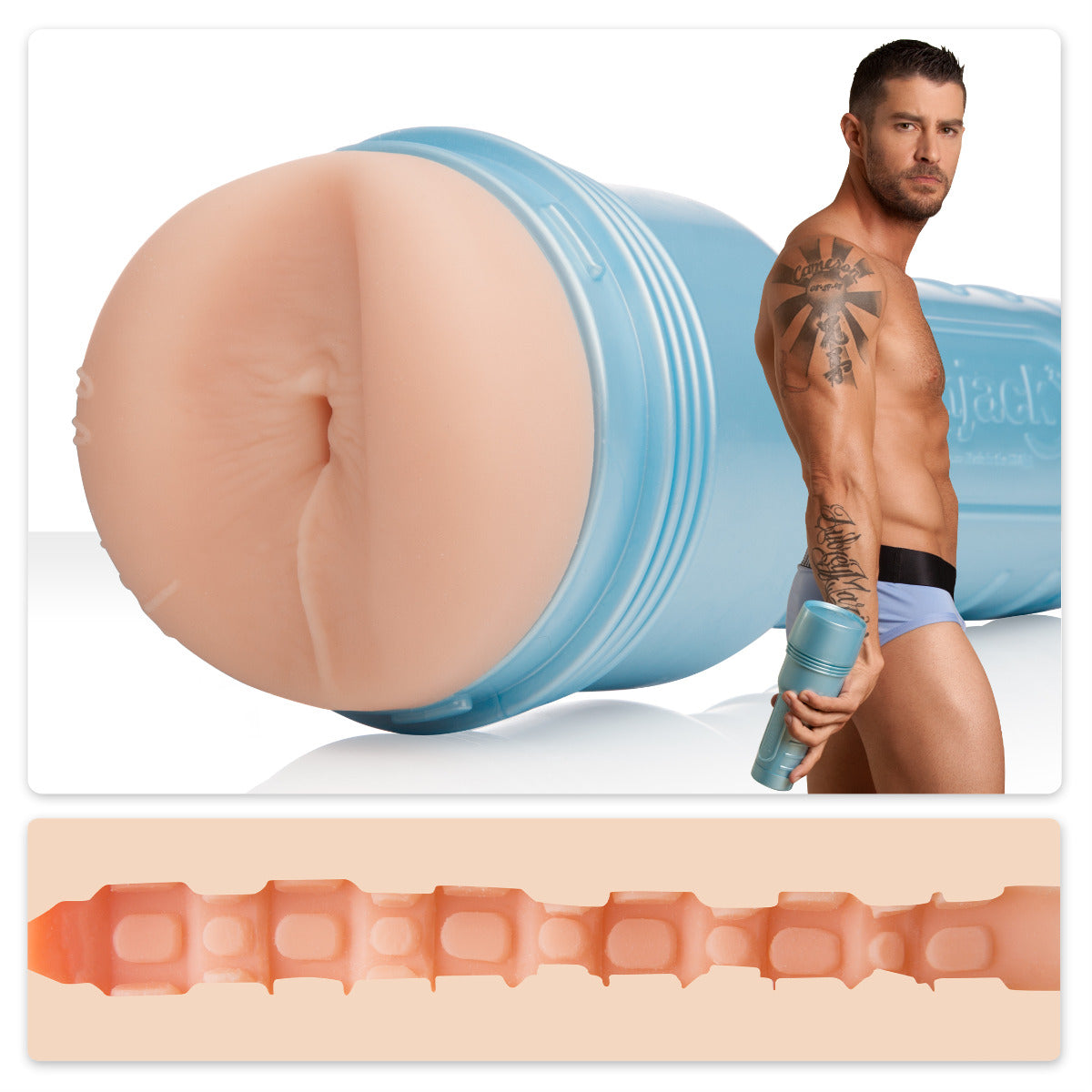 Fleshjack Boys - Cody Cummings Untouched Signature Butt by Fleshlight