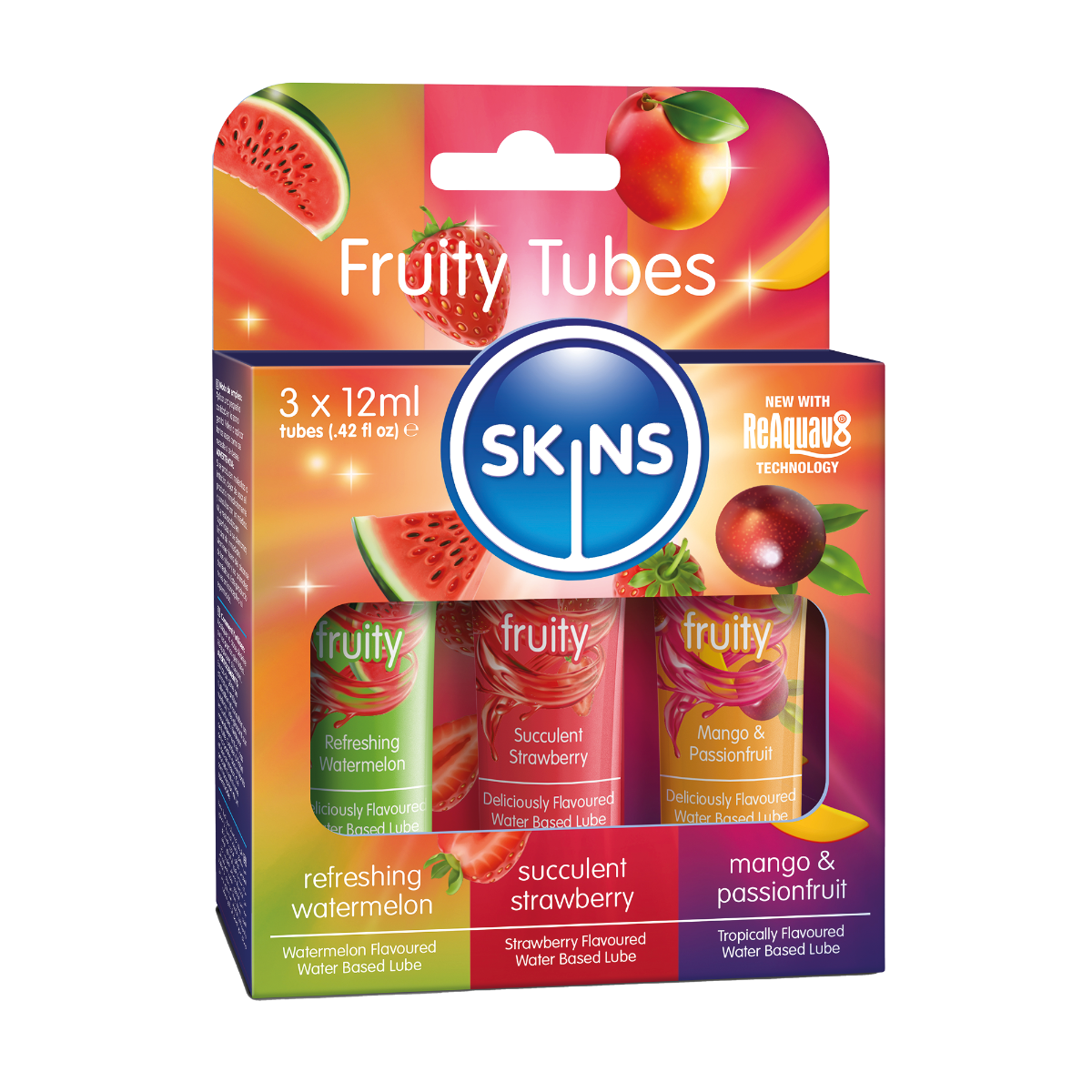 Skins 12ml Sampler Tubes - Fruity 3pk - Image 2
