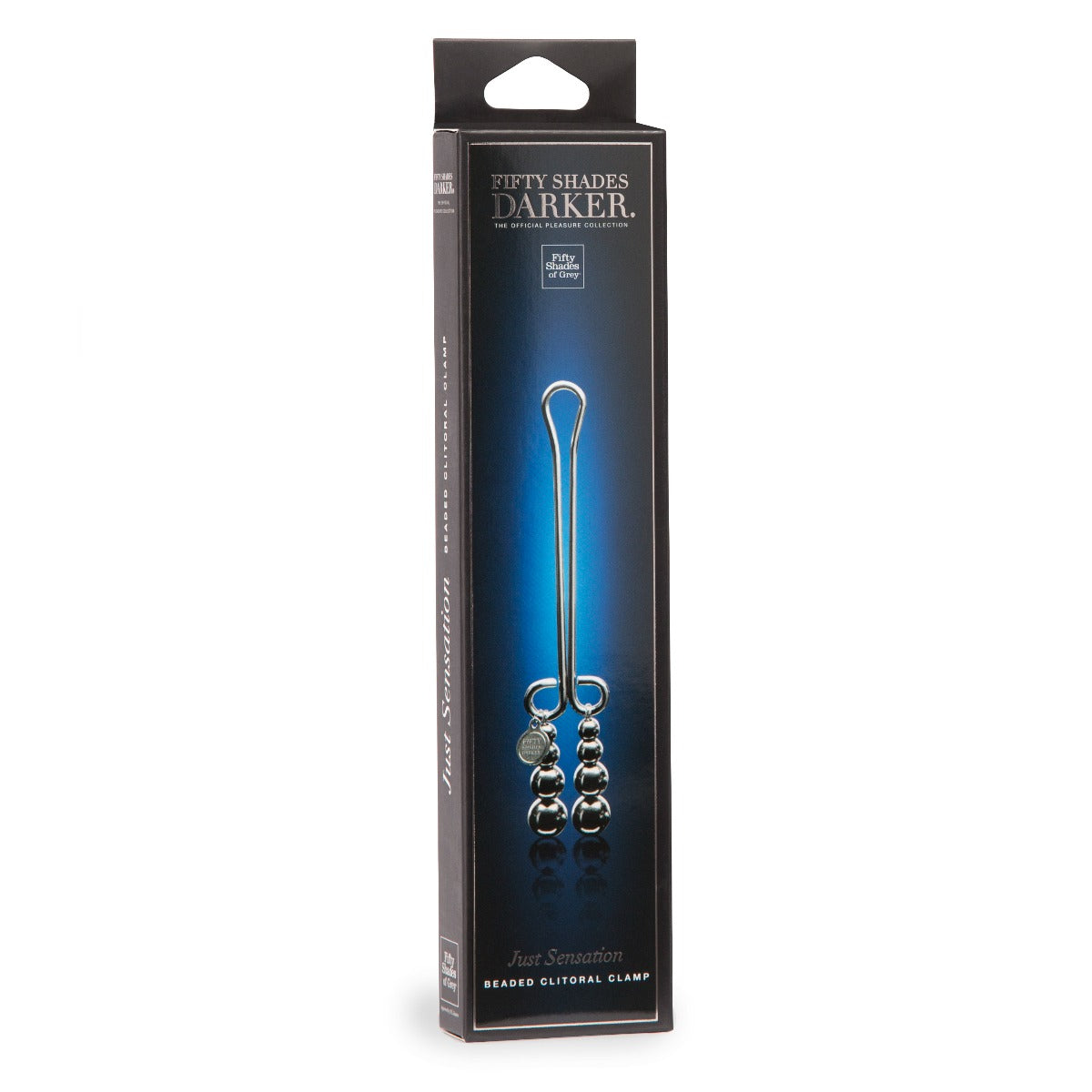 Fifty Shades Darker Just Sensation Beaded Clitoral Clamp by Fifty Shades of Grey - Image 4