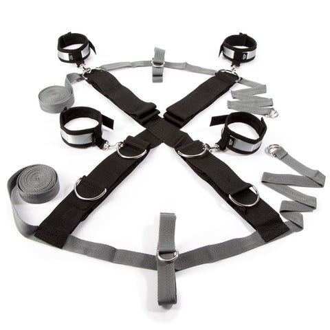 Fifty Shades of Grey Keep Still Over the Bed Cross Restraint Silver - Image 2