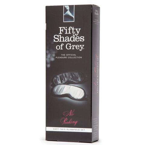 Fifty Shades of Grey No Peeking Soft Twin Blindfold Set - Image 4