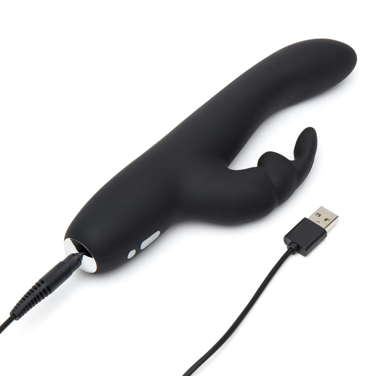 Fifty Shades of Grey Greedy Girl Rechargeable Slimline Rabbit Vibrator - Image 3