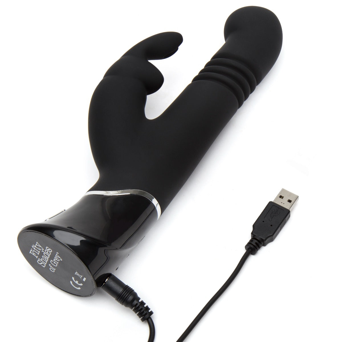 Fifty Shades of Grey Greedy Girl Rechargeable Thrusting G-Spot Rabbit Vibrator - Image 3