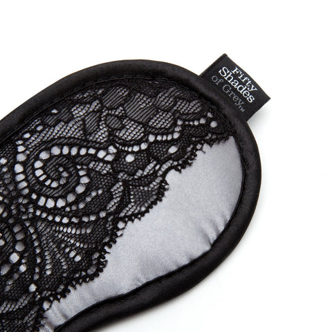 Fifty Shades of Grey Play Nice Satin & Lace Blindfold - Image 2
