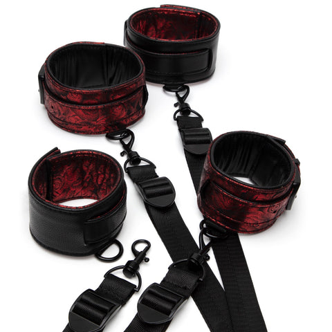 Fifty Shades of Grey Sweet Anticipation Under Mattress Restraint Set - Image 2