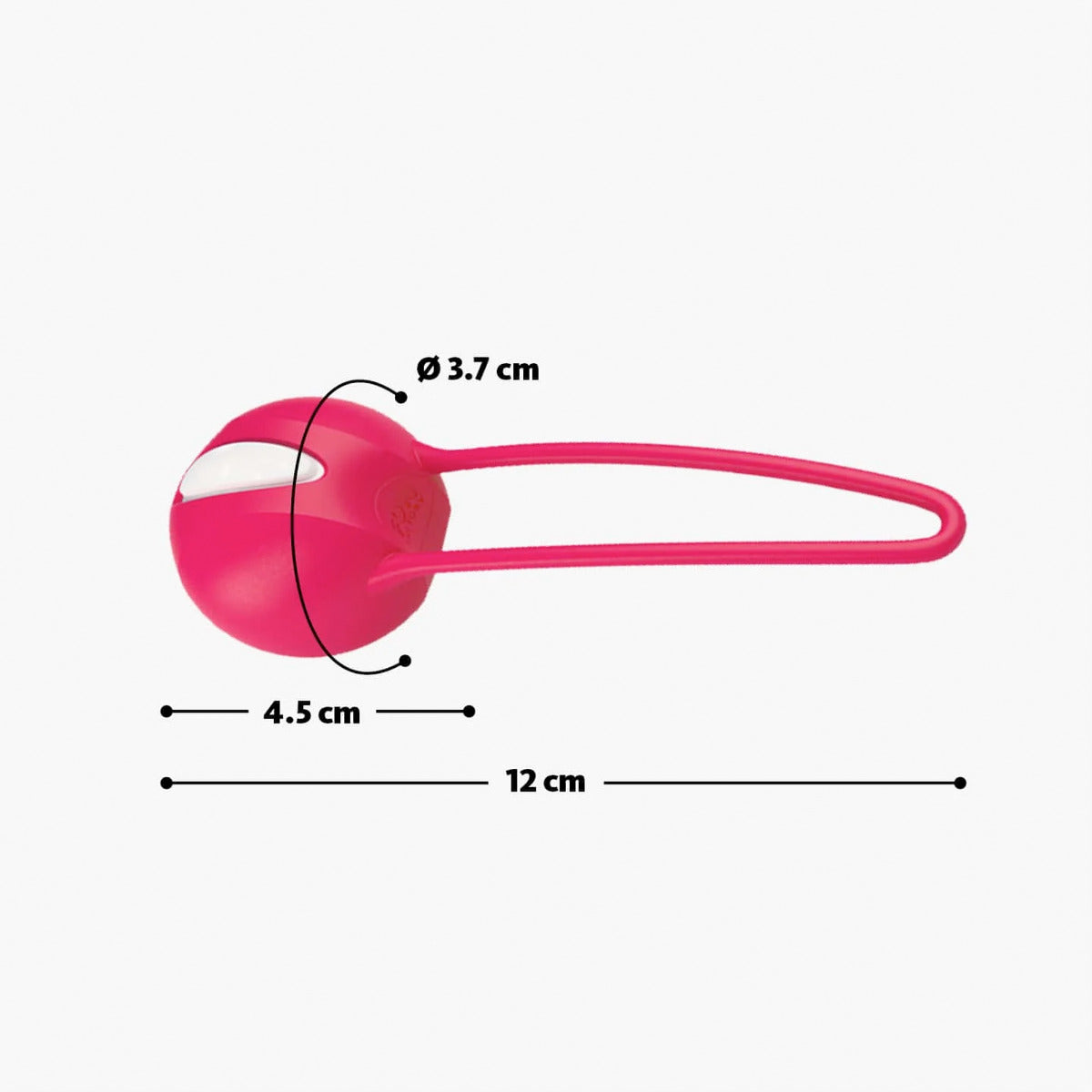 Fun Factory Smartball Uno - White/Pastel lilac - Image 3