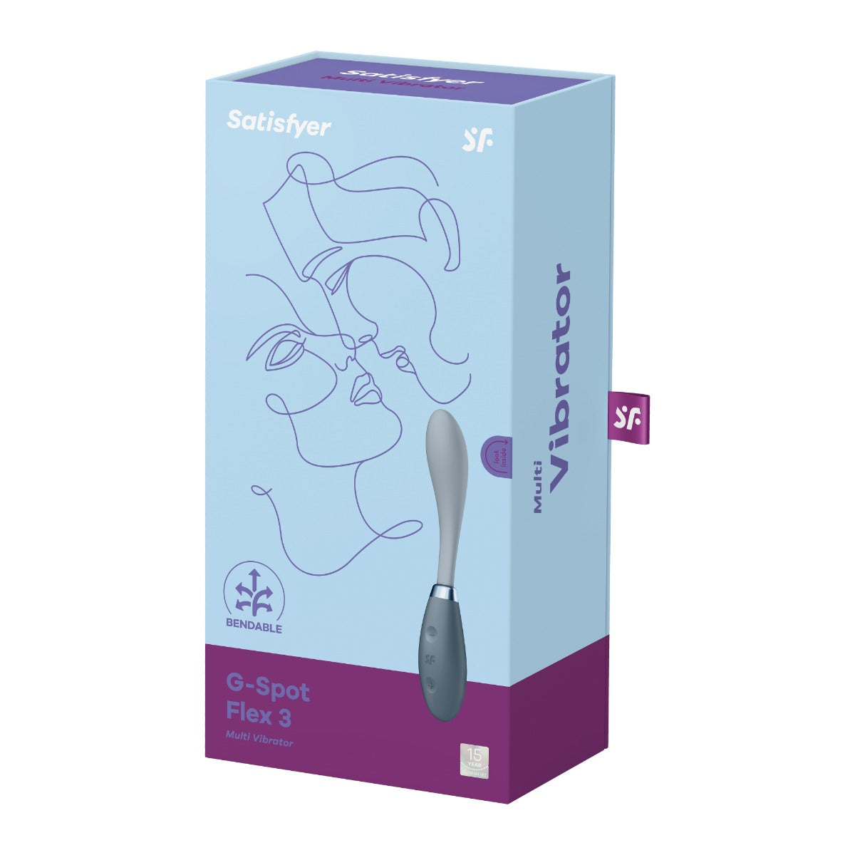 Satisfyer G-Spot Flex 3 - Grey