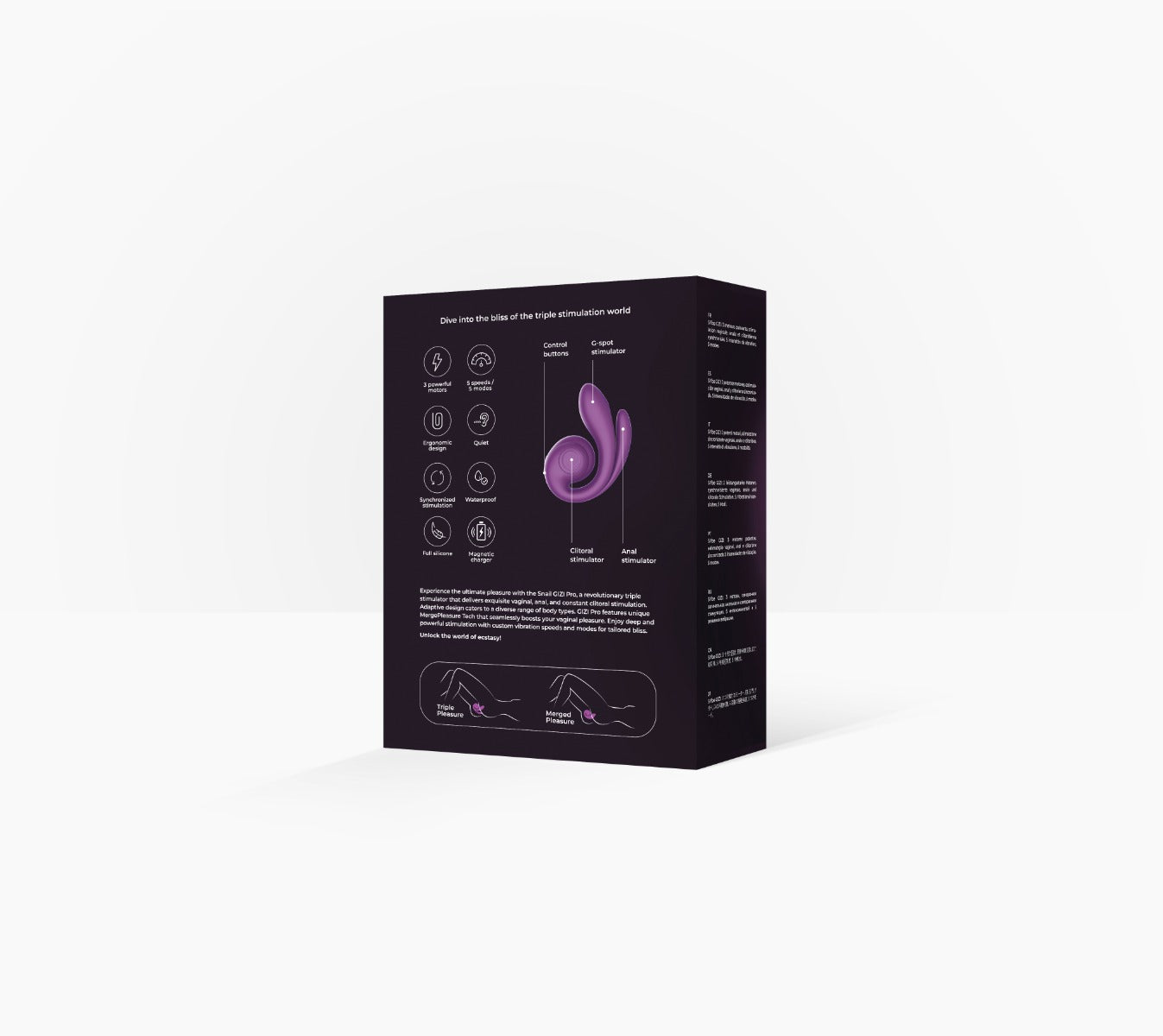 SVibe Snail GIZI Pro Triple G-Spot Stimulator - Grapo by Snail Vibe - Image 2