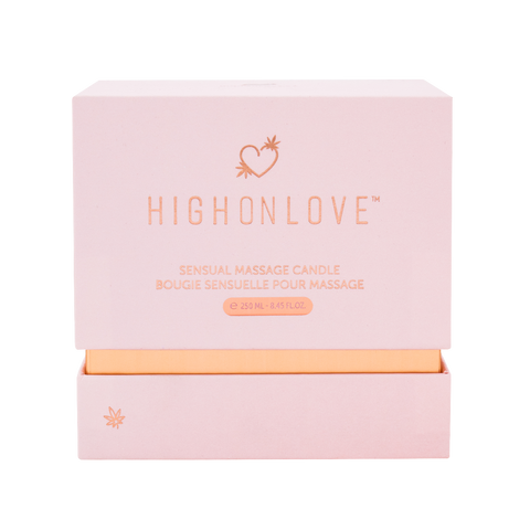 High On Love - Massage Candle - Image 2