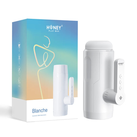 Honey Play Box – Blanche – Thrusting Blowjob Toy (Automatic Male Masturbator)