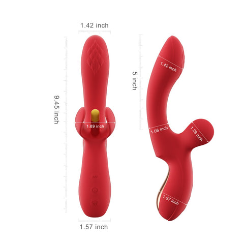 Honey Play Box – Fortexa – Kinky Finger Flapping Clit & G-Spot Vibrator (App Controlled) - Image 3