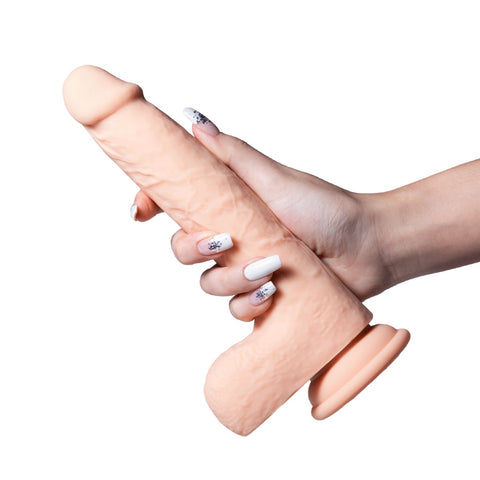 Honey Play Box – Luis – Real Thrusting Dildo with Clit Licker 8.5" (App Controlled) - Image 4