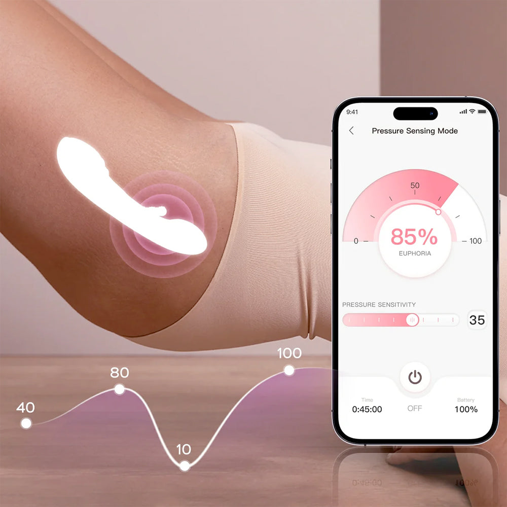 Honey Play Box – Tempo – Kinky Finger Tapping G-Spot Vibrator (App Controlled Pressure Sensing) - Image 4