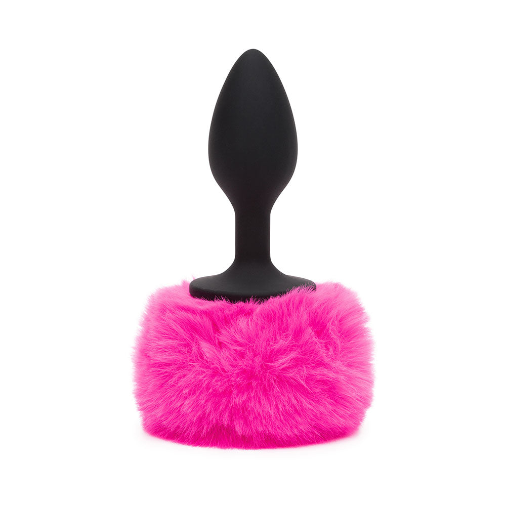 Happy Rabbit Butt Plug Large - Black/Pink - Image 2