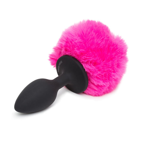 Happy Rabbit Butt Plug Large - Black/Pink - Image 3