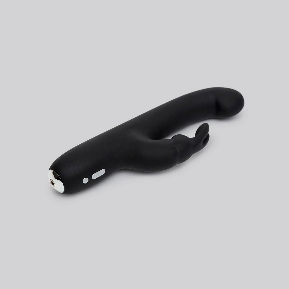 Happy Rabbit Slimline G-Spot USB Rechargeable Rabbit Vibrator Black - Image 3