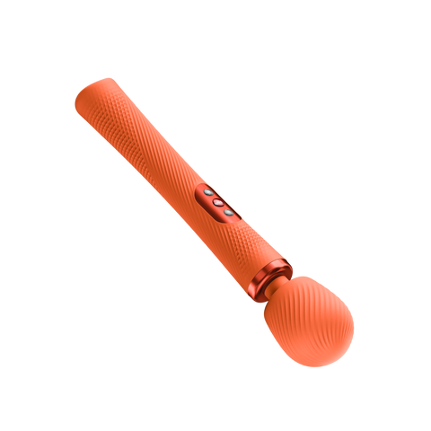 Fun Factory - Vim - Wand Vibrator - Orange FF - Rechargeable Battery