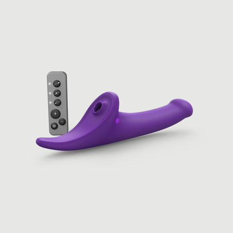 Strap On Me - Multi Orgasm Dildo - S - Purple Tr - Image 2