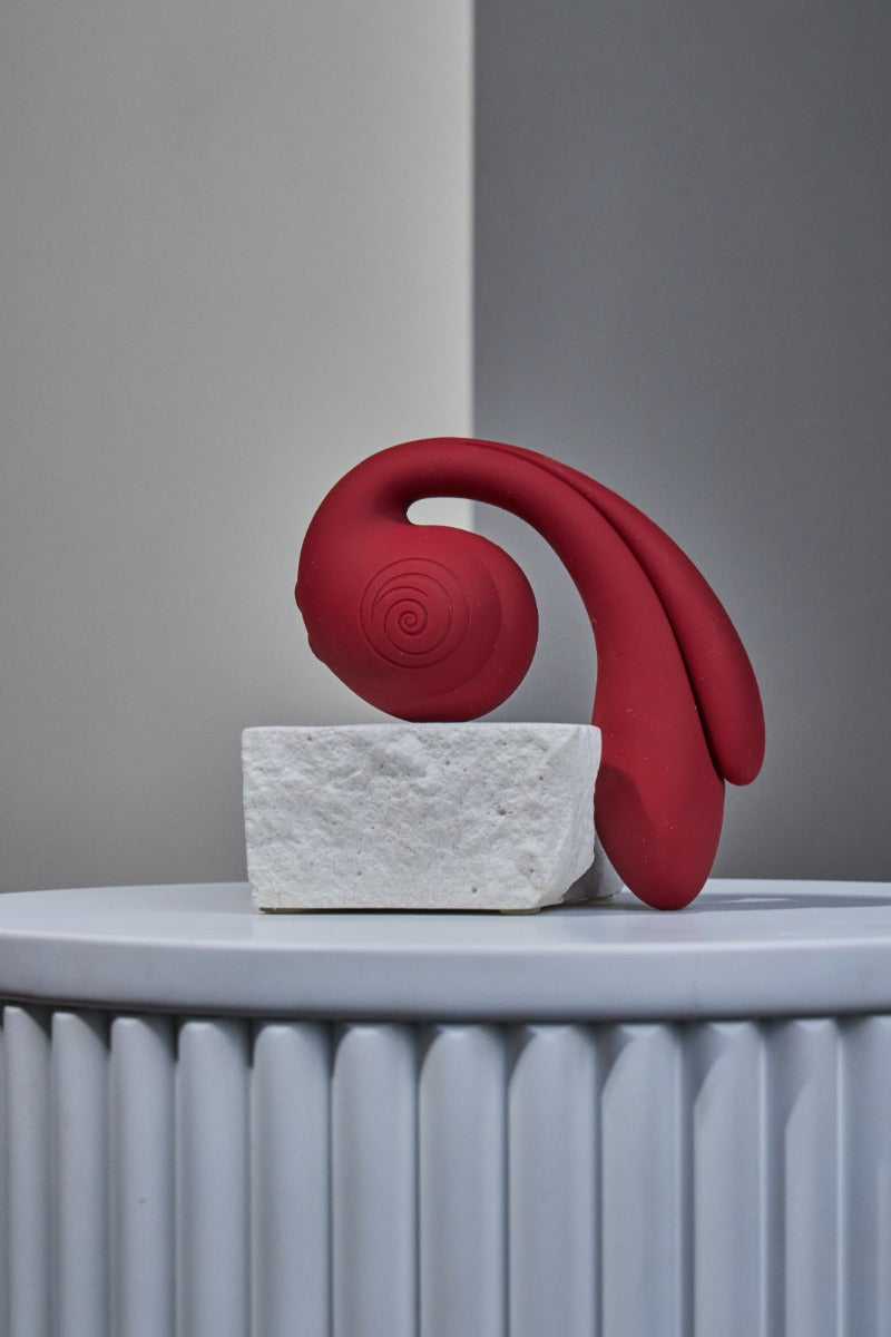 SVibe Snail GIZI Pro Triple G-Spot Stimulator - Bordeaux by Snail Vibe - Image 3