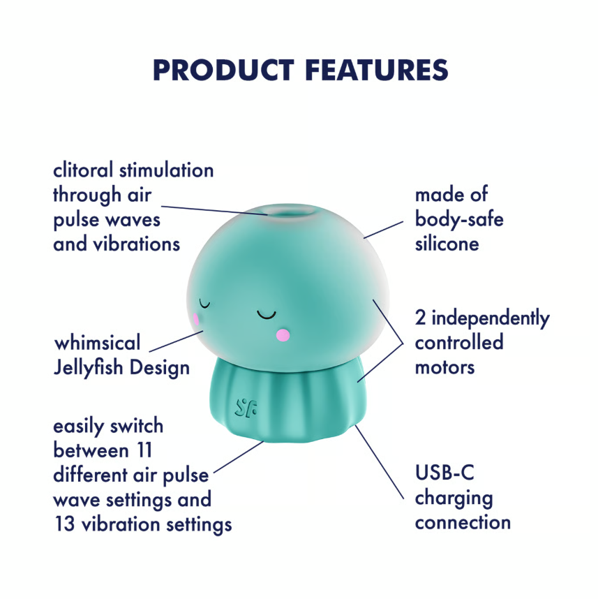 Satisfyer Jelly-cious - Double Air Pulse Vibrator - Image 3