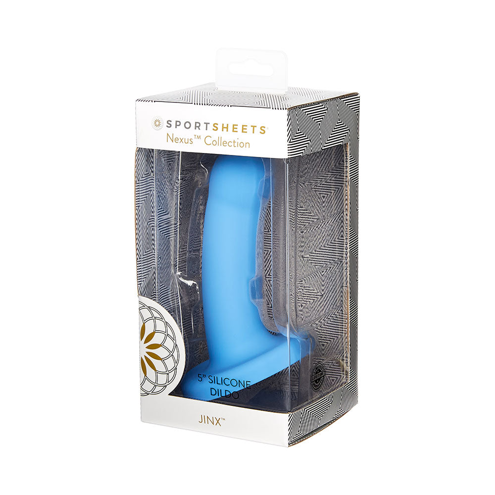 Sportsheets Merge Collection - Jinx - 5" Solid Silicone Dildo - Image 2