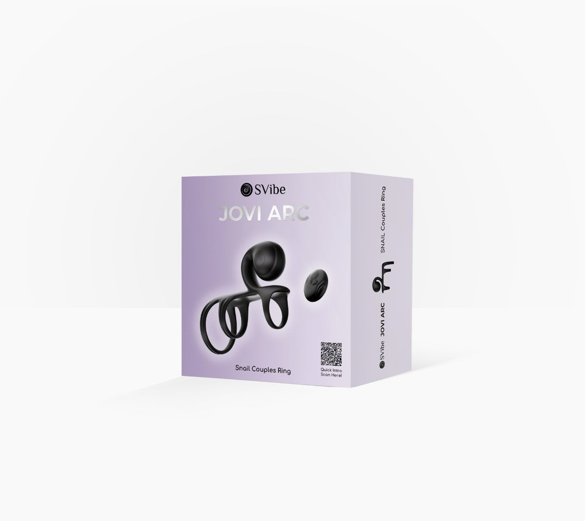 SVibe Snail JOVI ARC Couples Ring - Noir Haze by Snail Vibe