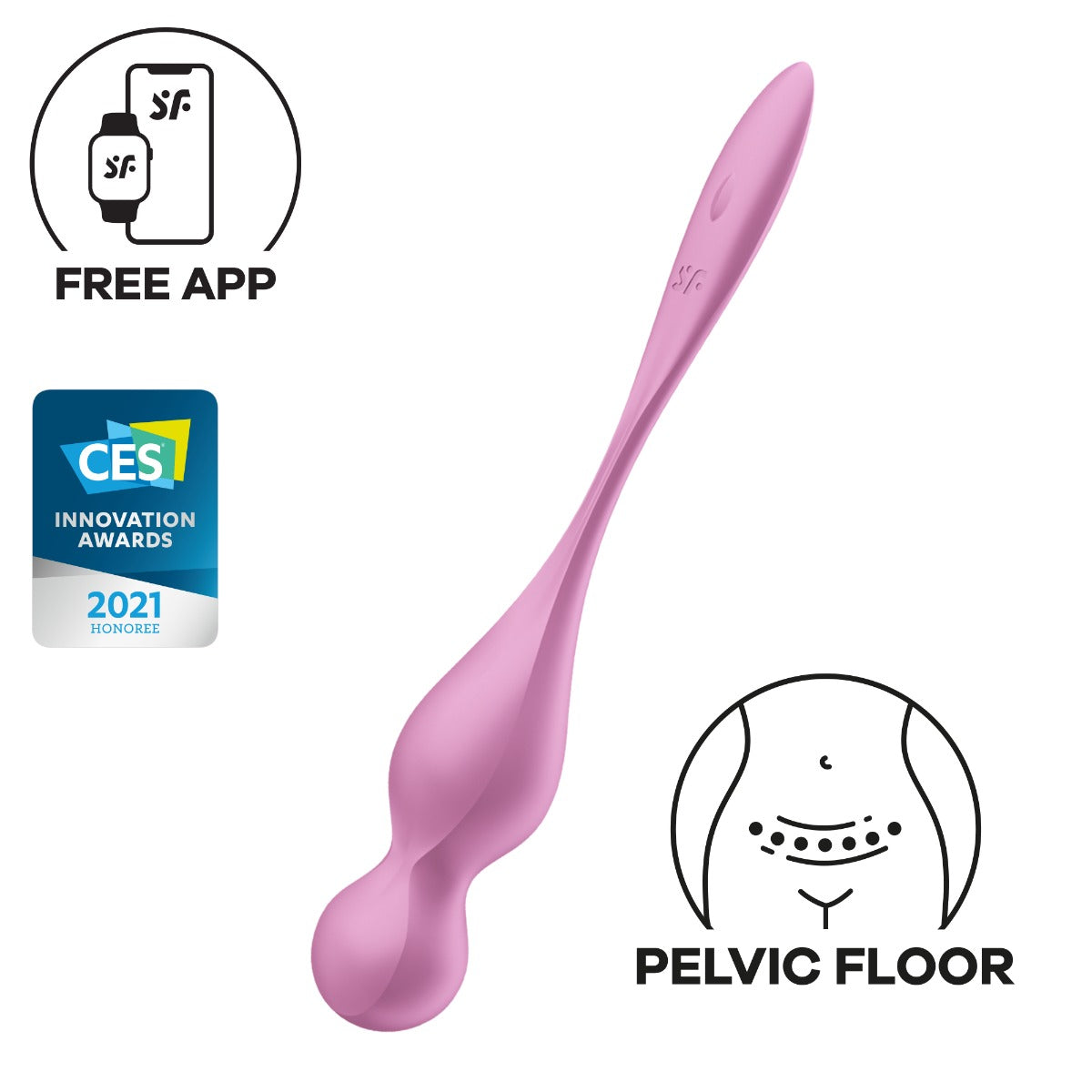 Satisfyer Love Birds 1 - Pink - Image 2