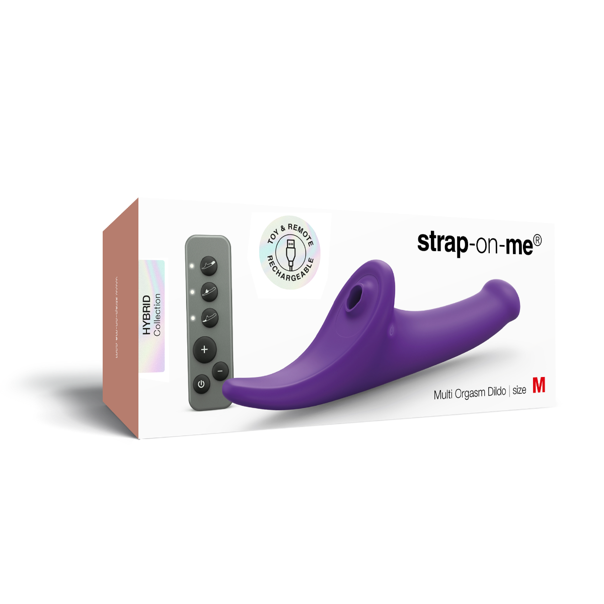 Strap On Me - Multi Orgasm Dildo - S - Purple Tr
