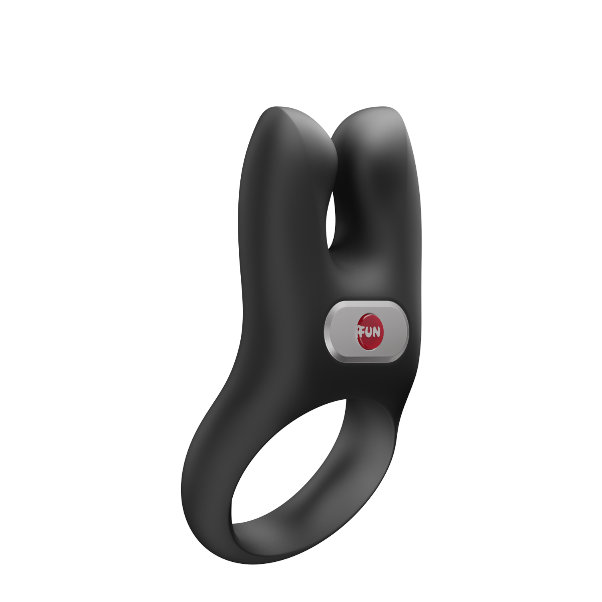Fun Factory - Nos - Vibrating Cock Ring - Black - Rechargeable Battery
