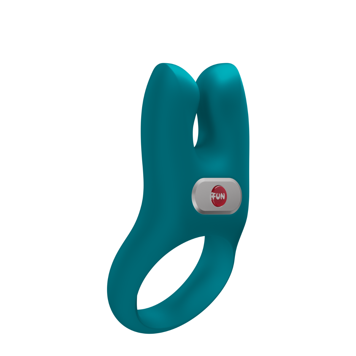 Fun Factory - Nos - Vibrating Cock Ring - Bottle Green - Rechargeable Battery - Image 3