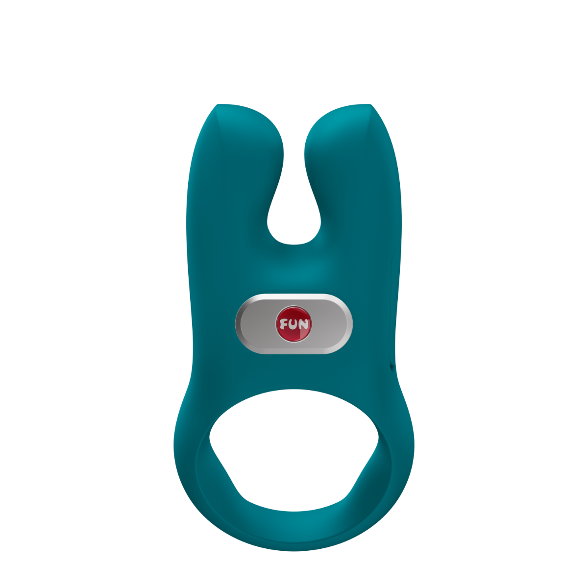 Fun Factory - Nos - Vibrating Cock Ring - Bottle Green - Rechargeable Battery - Image 2