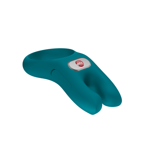 Fun Factory - Nos - Vibrating Cock Ring - Bottle Green - Rechargeable Battery
