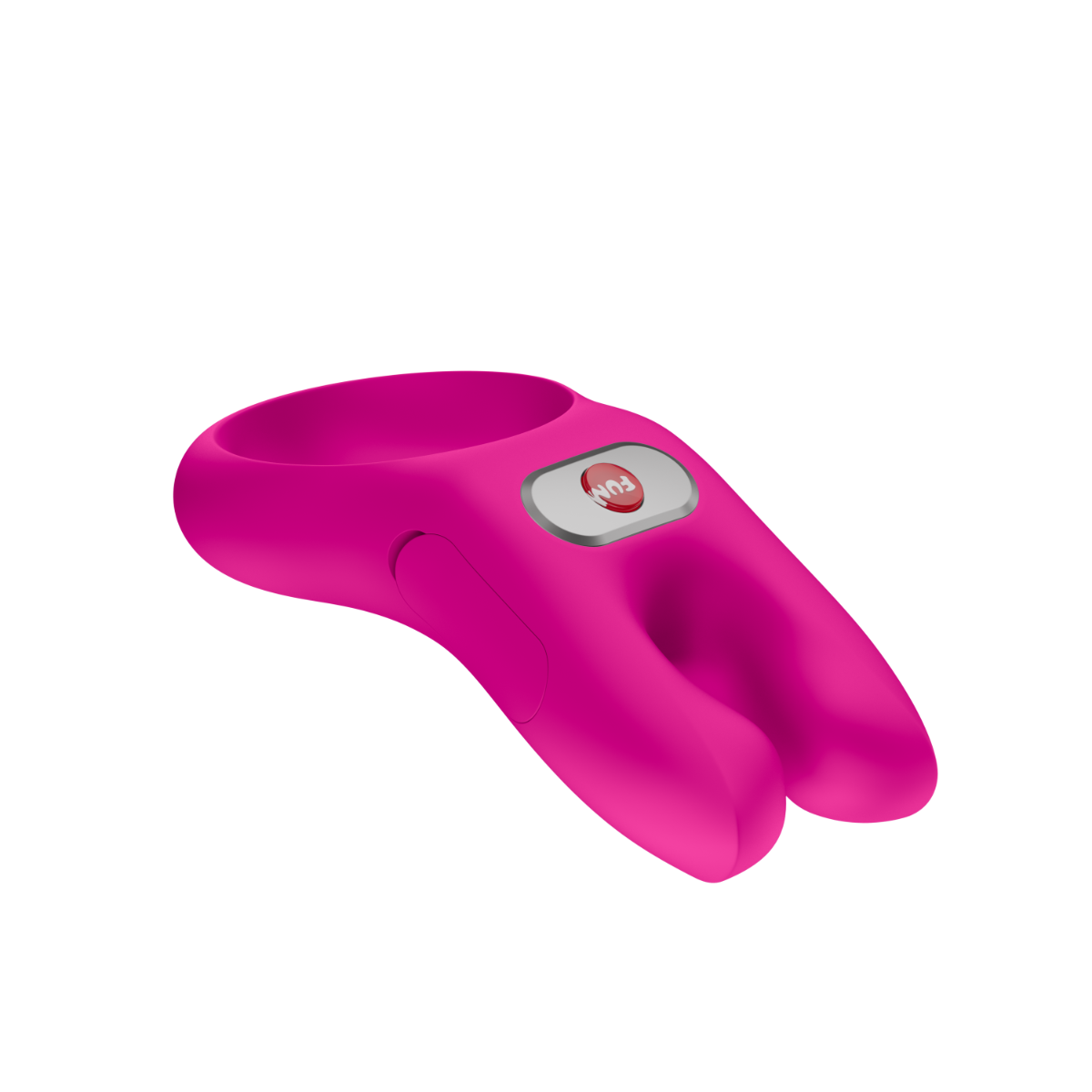 Fun Factory - Nos - Vibrating Cock Ring - Magenta - Rechargeable Battery - Image 2
