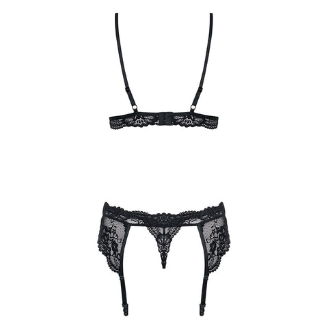 Obsessive - 810-SEG-1 3 pcs set L/XL - Black - Image 4