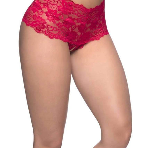 Oh La La Cheri - Goodnight Kiss Panty - S/M - Black - Image 3